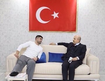 Mardin Valisi Sayın Mahmut DEMİRTAŞ beraberinde Kaymakamımız Ahmet SOLMAZ Gazilerimizi ziyaret ettiler.